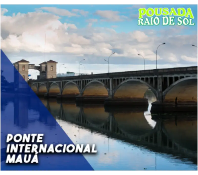 pontos turisticos jaguarao ponte internacional maua