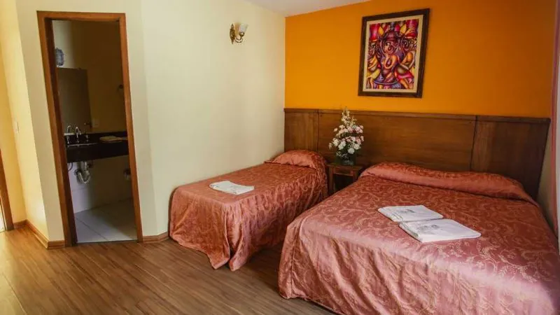 pousada raio de sol apartamento standard triplo 1